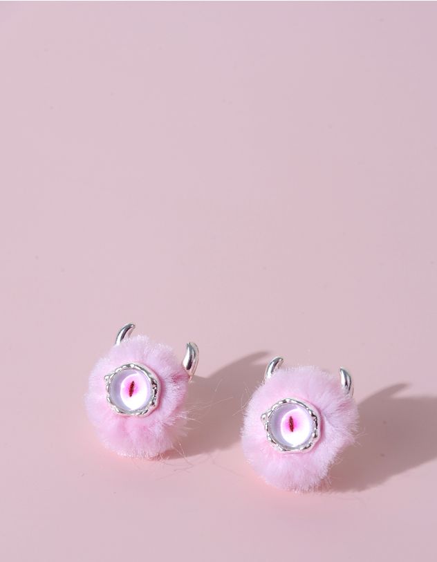 Сережки пусети у вигляді монстра | 261498-14-XX - A-SHOP