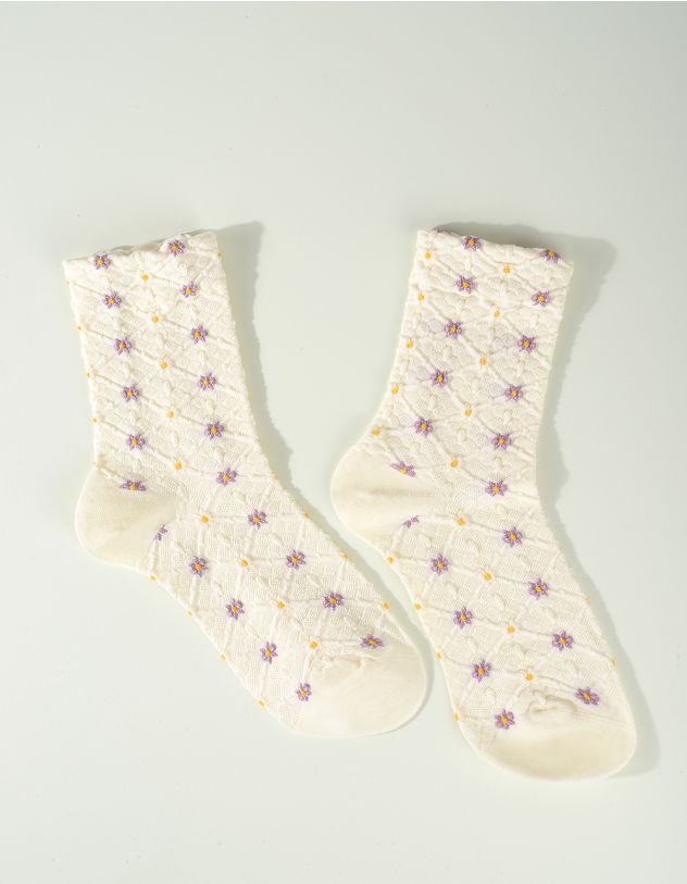 Шкарпетки з ромашками | 260961-40-XX - A-SHOP