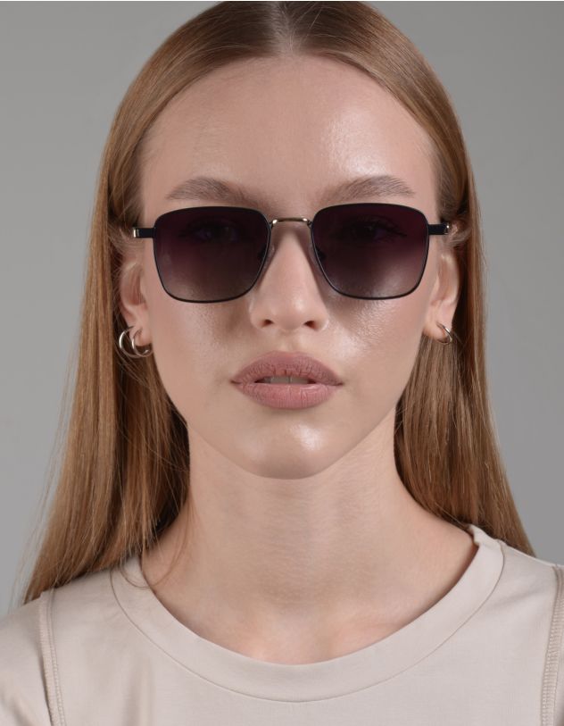 Окуляри сонцезахисні з тонкими дужками | 258846-33-XX - A-SHOP