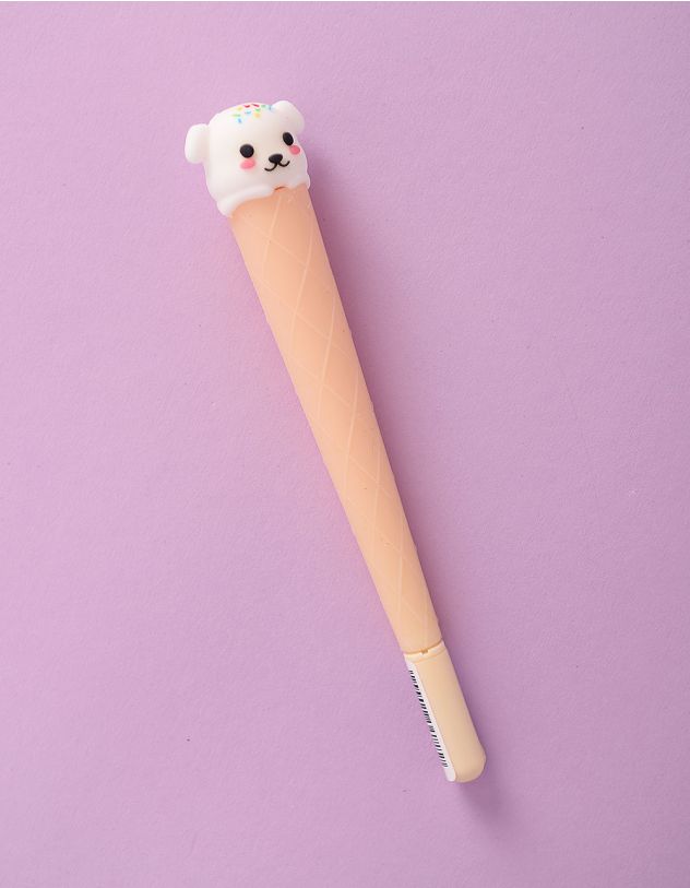 Ручка у вигляді морозива з песиком | 251204-22-XX - A-SHOP
