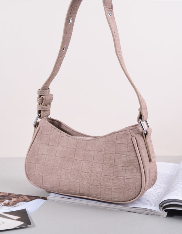 Сумка багет з плетінням | 264367-22-XX - A-SHOP