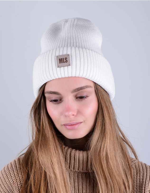Шапка ковпак з відворотом | 264642-01-XX - A-SHOP