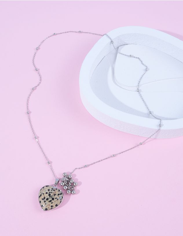 Підвіска на шию з кулоном у вигляді серця | 264661-05-XX - A-SHOP