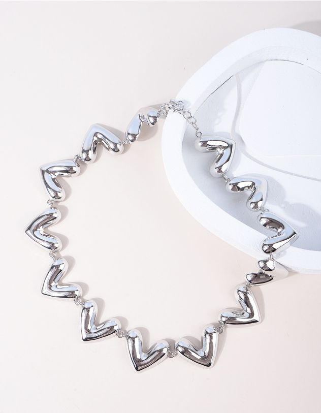 Підвіска на шию з ланцюжка із сердець | 265296-05-XX - A-SHOP