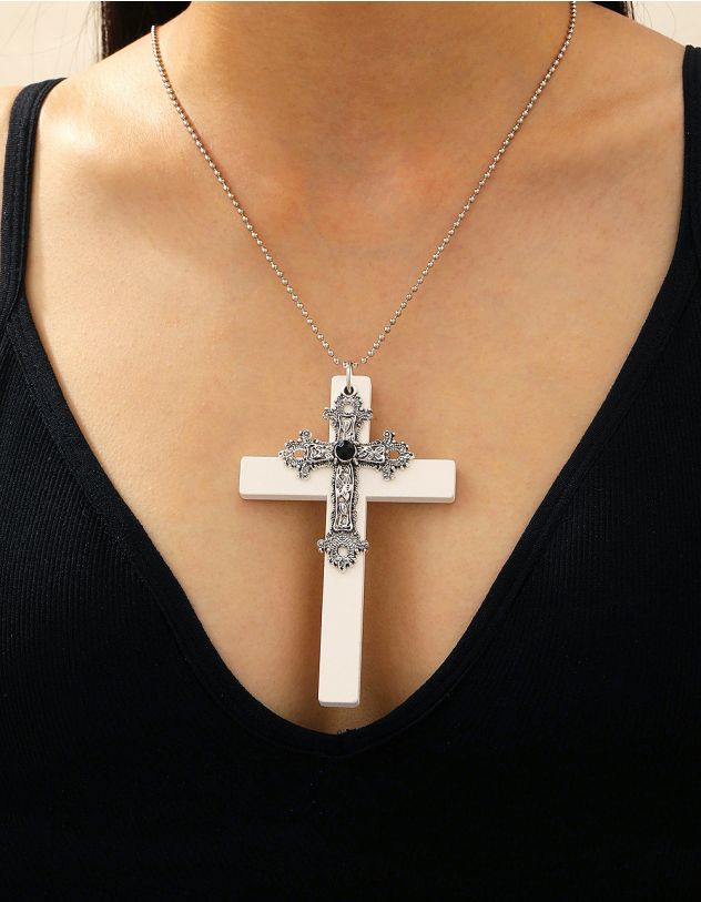 Підвіска на шию з хрестом | 267496-01-XX - A-SHOP