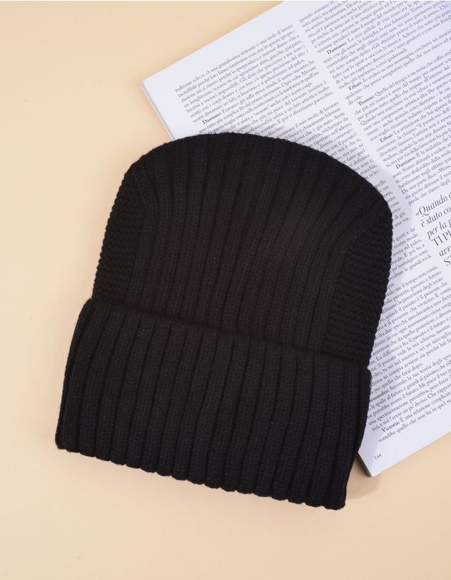 Шапка у рубчик з відворотом | 265503-02-XX - A-SHOP