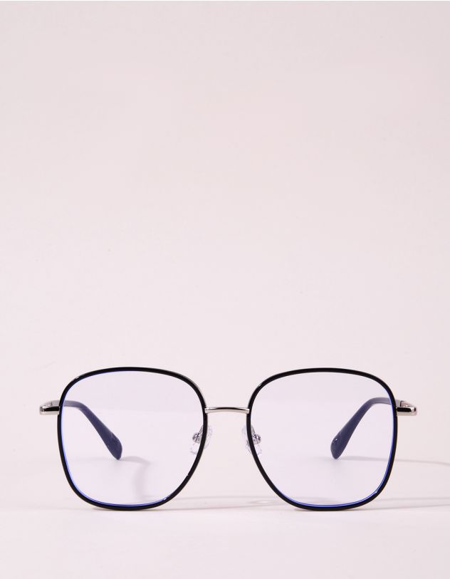 Окуляри іміджеві з квадратними лінзами | 266103-02-XX - A-SHOP