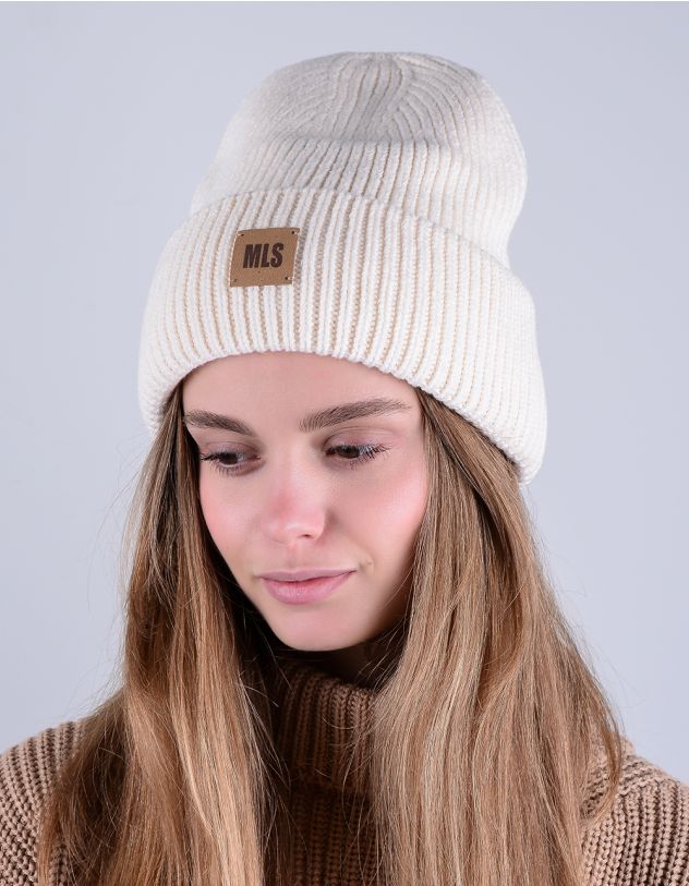 Шапка ковпак з відворотом | 264642-40-XX - A-SHOP