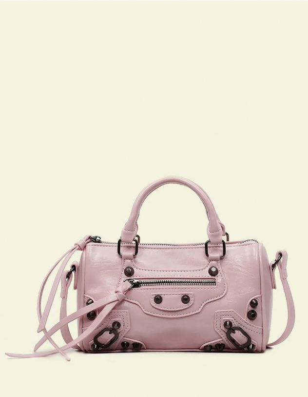 Сумка на довгому ремінці з фурнітурою | 265104-14-XX - A-SHOP