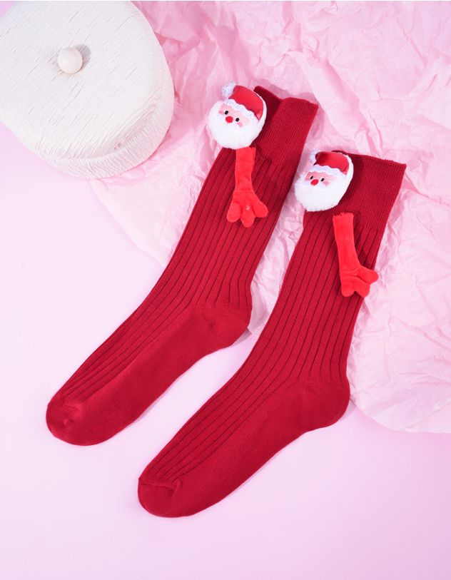 Шкарпетки з Сантою та магнітними ручками | 264984-15-XX - A-SHOP