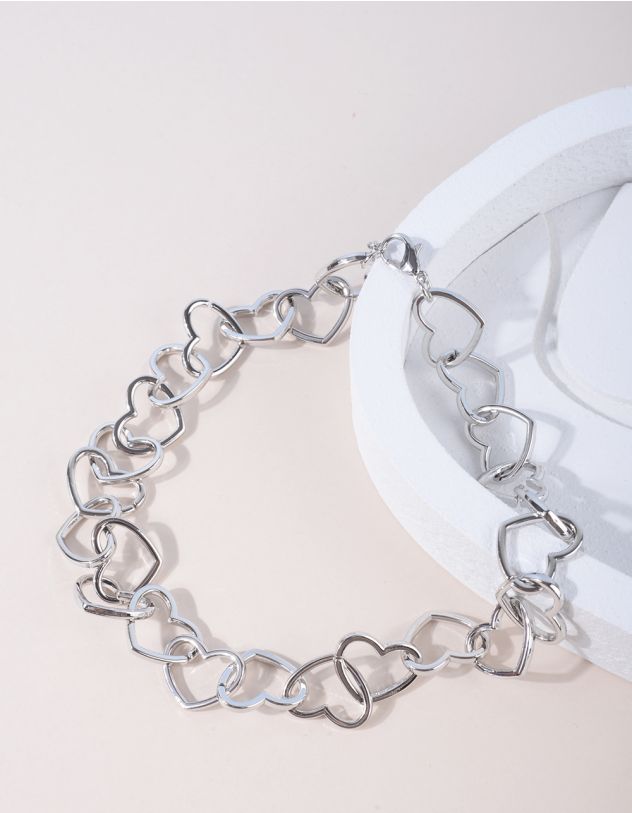 Підвіска на шию з ланцюжка із сердець | 265297-05-XX - A-SHOP