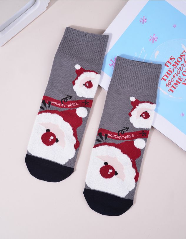 Шкарпетки з різдвяним зображенням | 263616-29-XX - A-SHOP