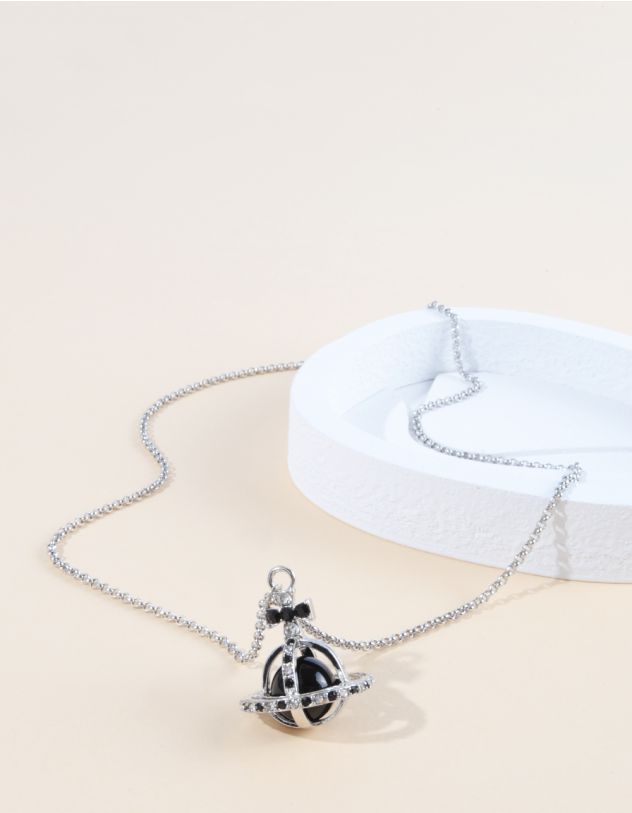 Підвіска на шию з кулоном у вигляді Сатурна | 262945-07-XX - A-SHOP