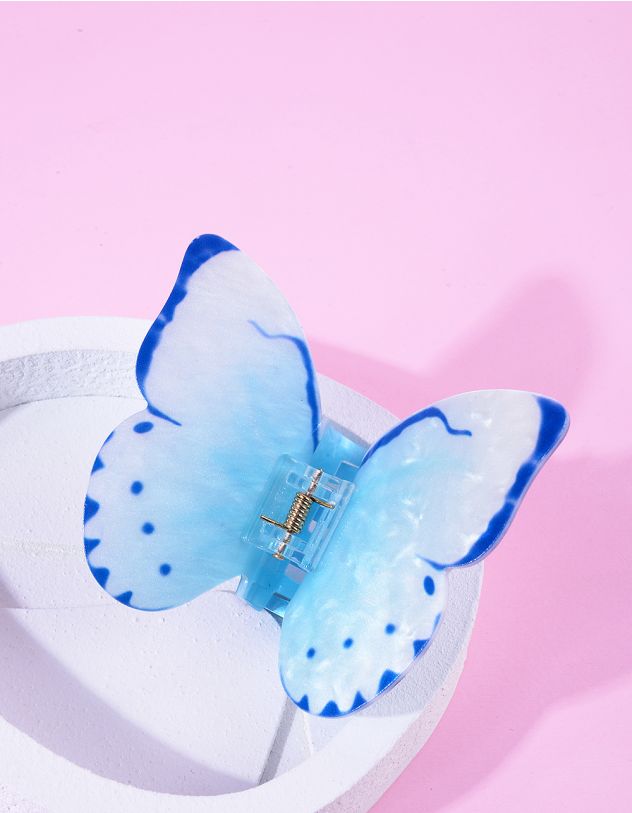 Заколка для волосся крабік у вигляді метелика | 264554-18-XX - A-SHOP