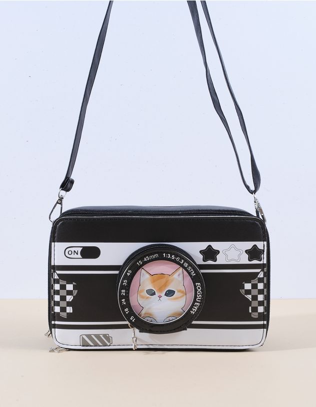 Сумка кросс боді у вигляді фотокамери | 262858-02-XX - A-SHOP