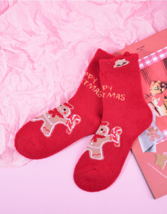 Шкарпетки з різдвяним персонажем | 265520-27-XX - A-SHOP