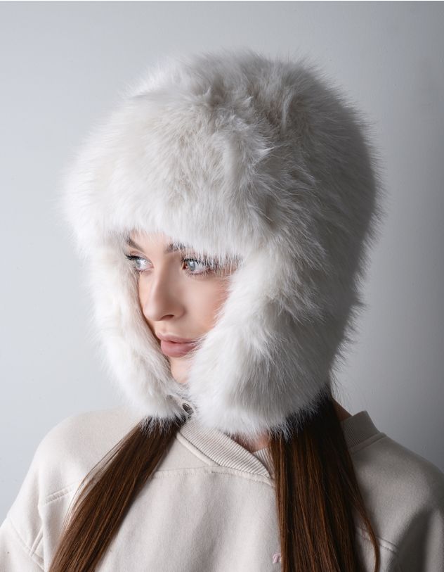 Шапка вушанка хутряна | 261552-40-XX - A-SHOP