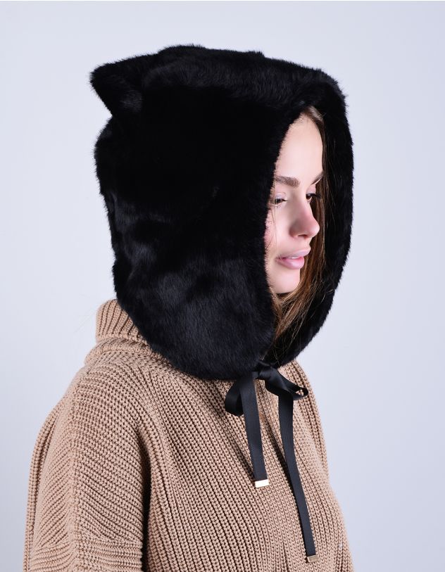 Шапка вушанка хутряна з вушками | 263063-02-XX - A-SHOP