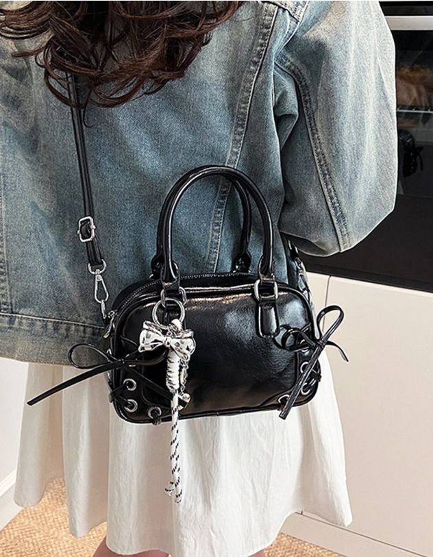 Сумка через плече з бантами | 264233-02-XX - A-SHOP