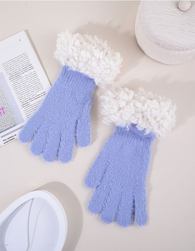 Рукавички з хутром | 263273-18-XX - A-SHOP