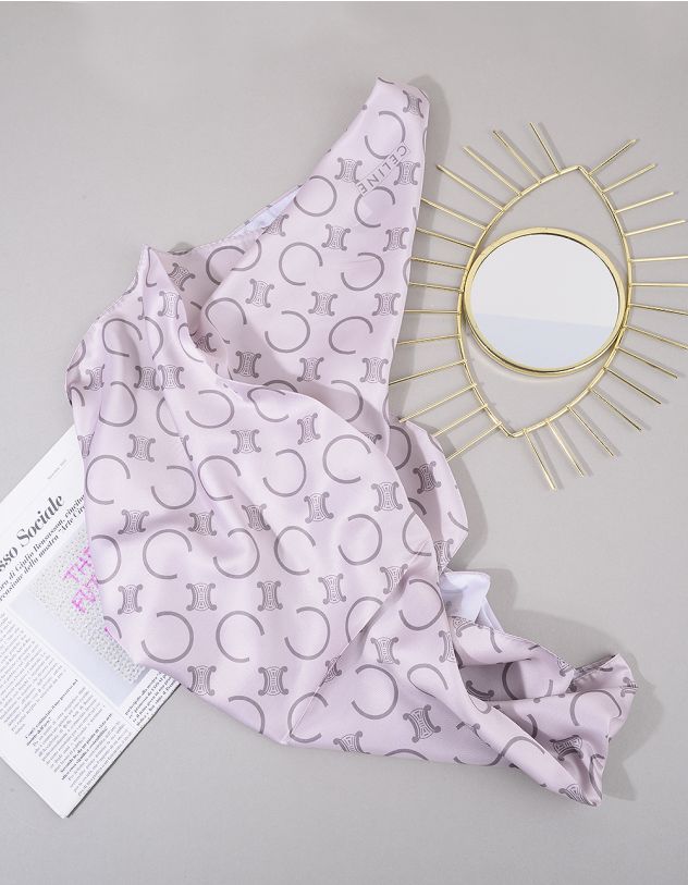 Хустка на шию з принтом | 265215-40-XX - A-SHOP