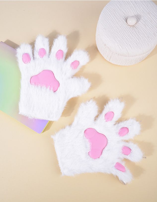 Рукавички хутряні у вигляді лапки з кігтями | 263637-01-XX - A-SHOP
