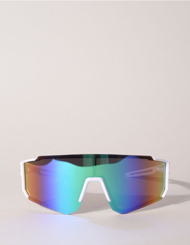 Окуляри сонцезахисні маска з перфорацією на дужках | 259137-13-XX - A-SHOP