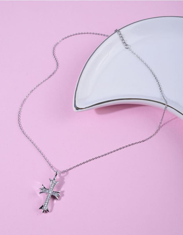 Підвіска на шию з хрестом | 266603-05-XX - A-SHOP