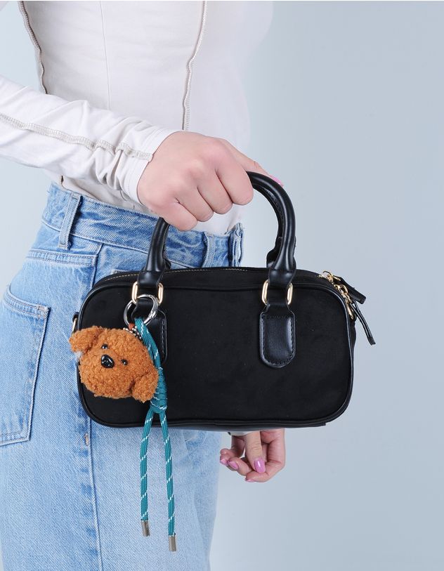 Сумка кросс боді з брелоком у вигляді песика | 262587-02-XX - A-SHOP