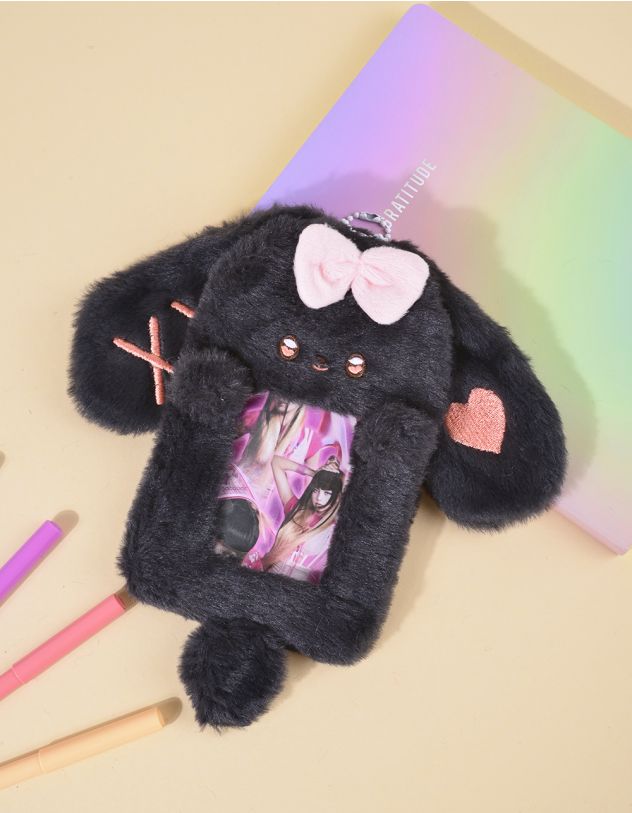 Картхолдер хутряний у вигляді кролика | 263558-28-XX - A-SHOP