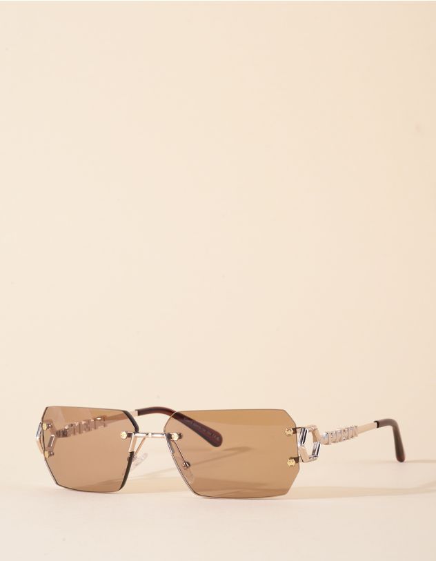 Окуляри сонцезахисні шестикутники | 266944-12-XX - A-SHOP