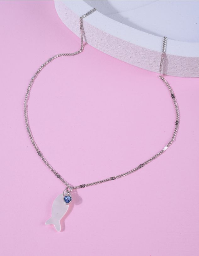 Підвіска на шию з кулоном у вигляді рибки | 265145-01-XX - A-SHOP