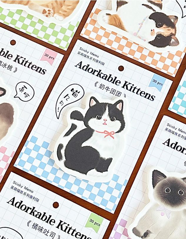 Стікери з зображенням котика | 264950-13-XX - A-SHOP