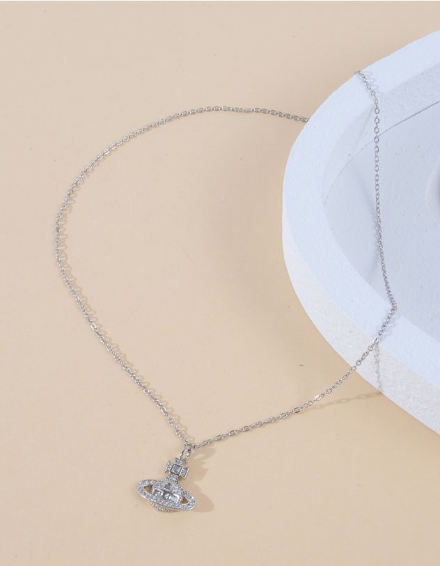 Підвіска на шию з кулоном у вигляді Сатурна | 264714-05-XX - A-SHOP