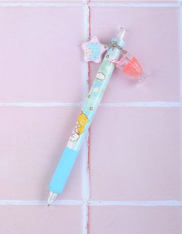 Ручка з брелоком у вигляді персонажа аніме  Куромі та Мелоді | 257941-31-XX - A-SHOP