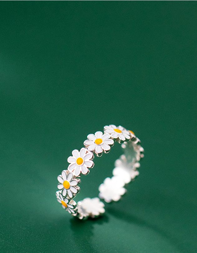 Кільце у вигляді ромашки | 266660-01-35 - A-SHOP