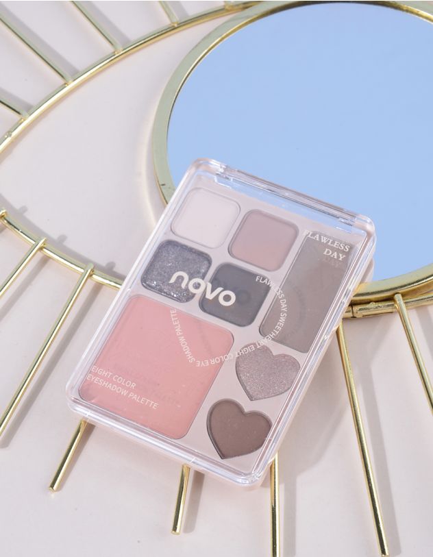 Палетка з тінями для повік та хайлайтером з рум'янами | 265449-44-XX - A-SHOP