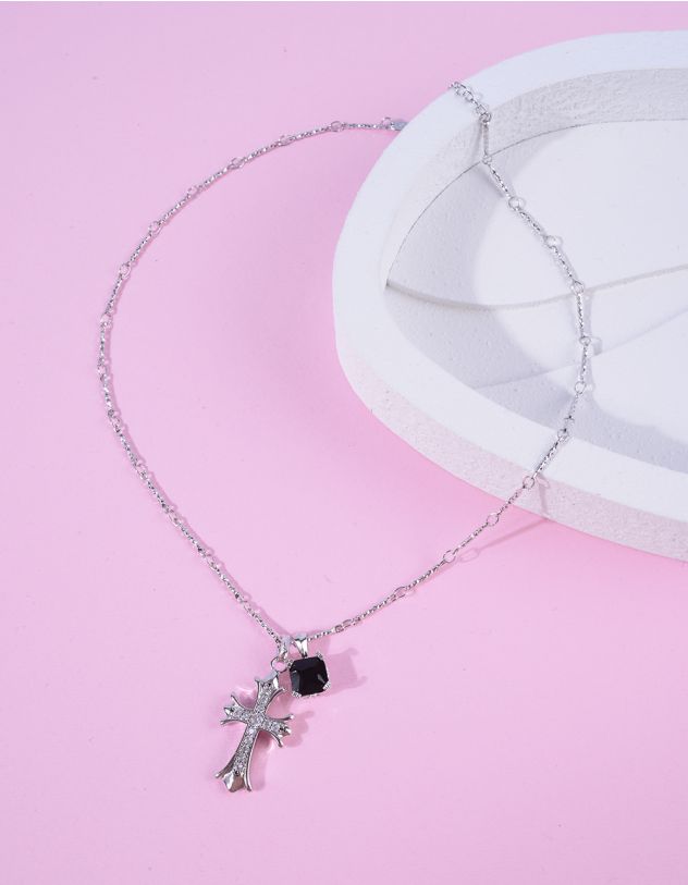 Підвіска на шию з хрестом | 264901-07-XX - A-SHOP