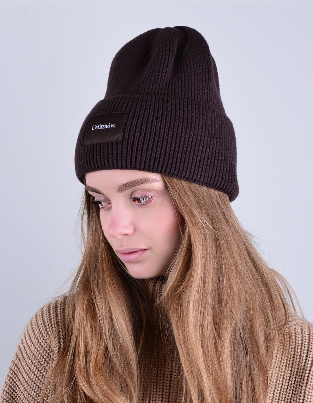 Шапка ковпак з відворотом | 261212-33-XX - A-SHOP