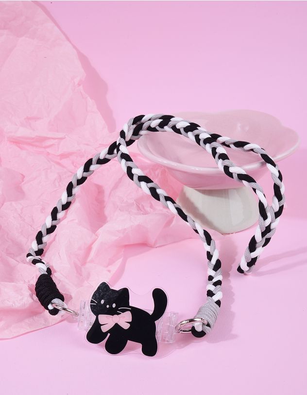 Підвіска на телефон з котиком | 265582-02-XX - A-SHOP