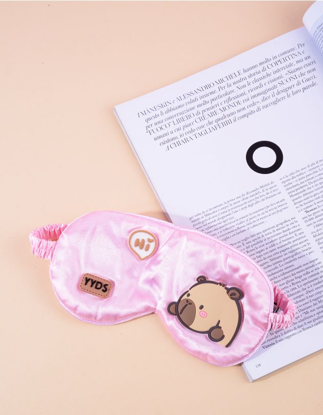 Пов'язка для сну з капібарою | 265010-22-XX - A-SHOP