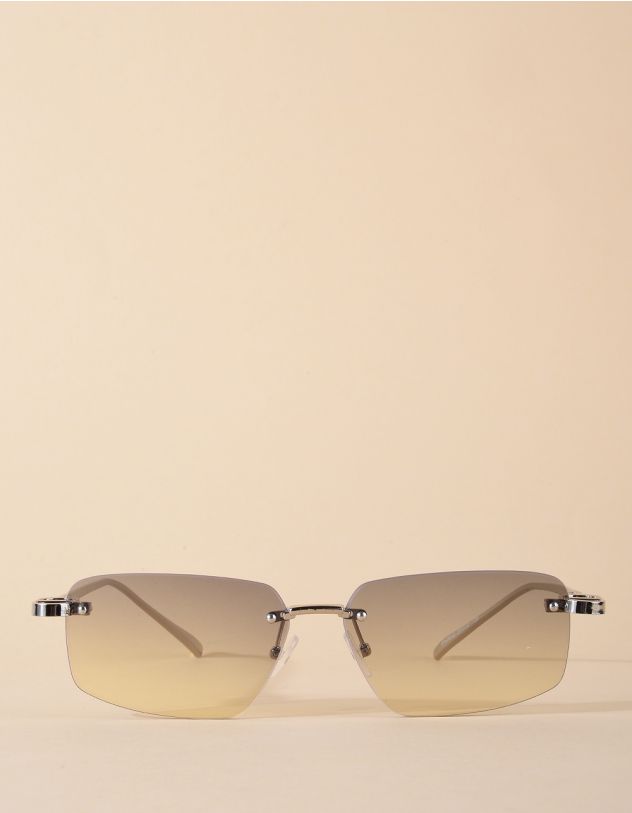 Окуляри сонцезахисні з тонкими дужками | 266552-38-XX - A-SHOP