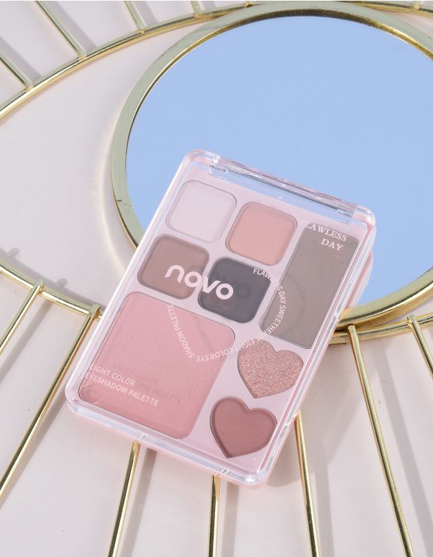 Палетка з тінями для повік та хайлайтером з рум'янами | 265449-22-XX - A-SHOP