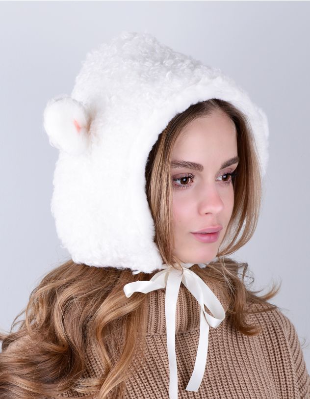 Шапка вушанка з вушками | 262886-01-XX - A-SHOP