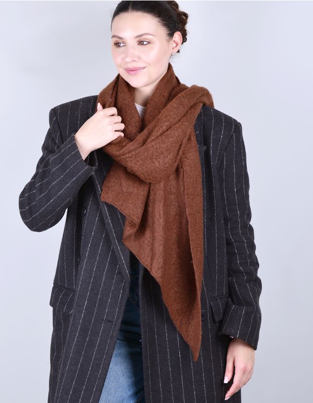 Шарф на шию однотонний | 264316-12-XX - A-SHOP