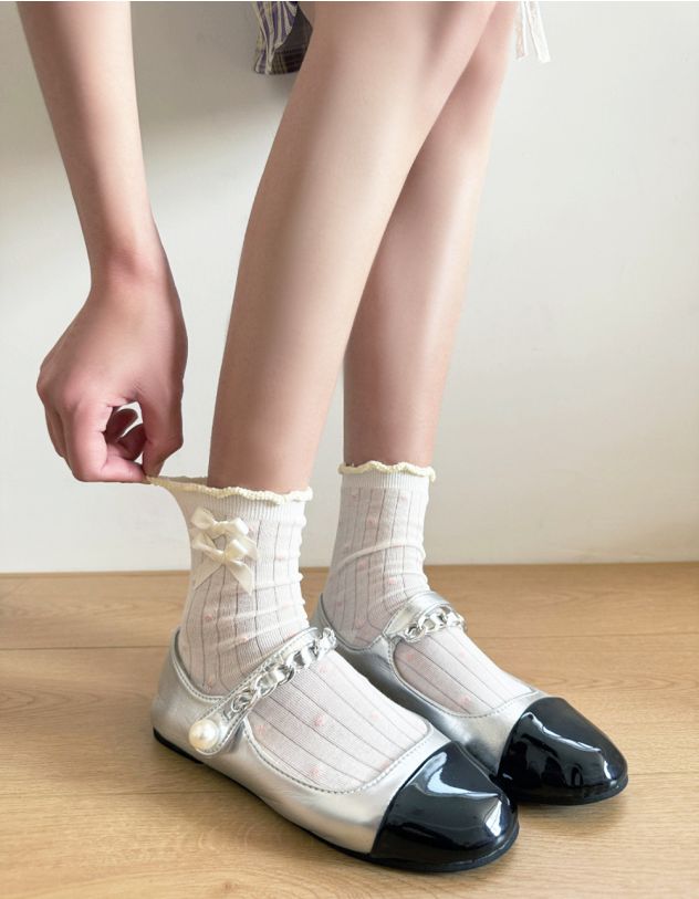 Шкарпетки з бантиками | 264960-22-XX - A-SHOP