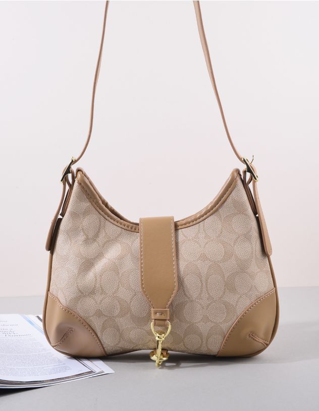 Сумка на довгому ремінці з принтом | 265910-22-XX - A-SHOP