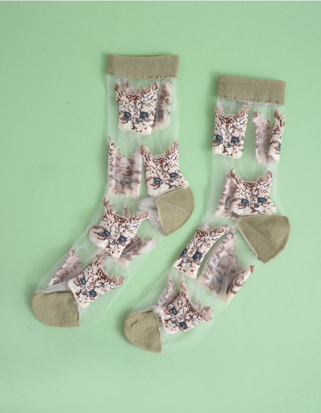 Шкарпетки з кицьками | 241538-37-28 - A-SHOP