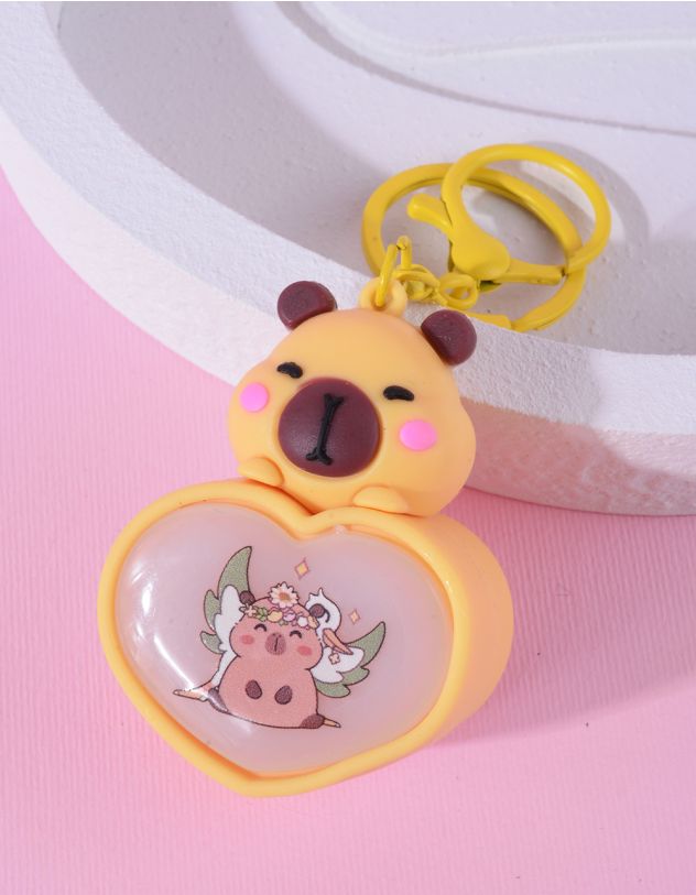 Брелок у вигляді капібари що світиться | 263571-19-XX - A-SHOP