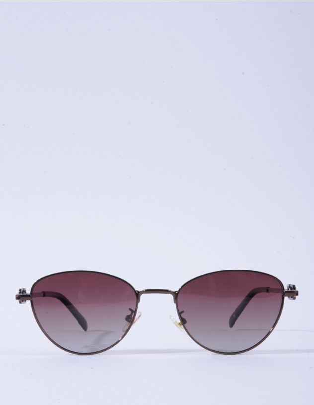 Окуляри сонцезахисні cat eye з тонкими дужками | 263712-33-XX - A-SHOP